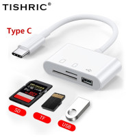 Адаптер TISHRIC Micro USB Type C USB TF для Macbook Samsung Huawei XiaoMi