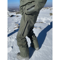 AWKA單板防水防風滑雪褲女男滑雪服褲子寬鬆防寒戶外運動自由式潮