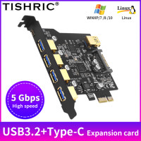 Плата расширения TISHRIC USB 3,2 PCIE