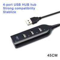 Универсальный USB-разветвитель с 4 портами USB 2,0 и кабелем