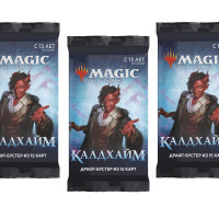 MTG: Набор из 3-х драфт-бустеров издания Калдхайм на русском языке / Magic The Gathering