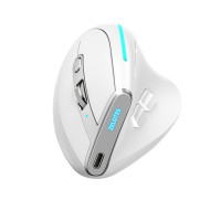 Беспроводная Вертикальная мышь RGB 2,4G, перезаряжаемая Bluetooth мышь для ноутбука, планшета, программируемая игровая мышь, эргономичная мышь