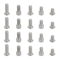 Шестигранный винт HDRIG 1/4 "-20 нержавеющая сталь, шестигранный винт, несколько типов (20 шт.)