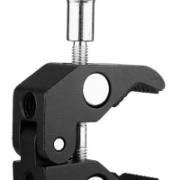 Металлическое суперзажимное крепление с двойной шаровой головкой