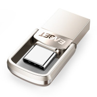 USB-флеш-накопитель EAGET CU20, емкость 32/64 ГБ, OTG