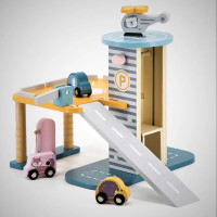 Паркинг Viga Toys 44029 (дерево) 3 уровня