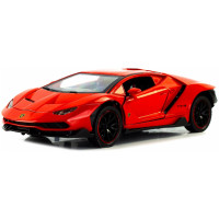 Машинка Lamborghini Centenario инерционная модель 1:24(свет, звук, корпус из метелла)