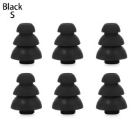 Мягкие силиконовые накладки для наушников, 6 шт