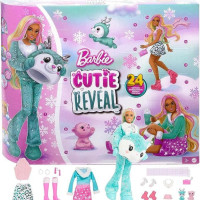 Адвент календарь Барби Barbie Cutie Reveal с 25 сюрпризами