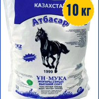 Мука Казахстан Атбасар, высший сорт, 10кг