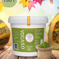 Мука тыквенная 700 гр,  55% белка, частично обезжиренная