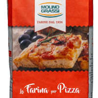 Molino Grassi мука пшеничная из мягких сортов пшеницы "00" для пиццы, 1 кг