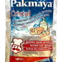 Дрожжи хлебопекарные Pakmaya Cristal комплект из 10 штук, 10х100 гр (Пакмайя Кристал) сухие активные спиртовые