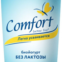 Биойогурт питьевой Parmalat Comfort Клубника, безлактозный, 290 г