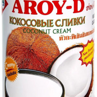 Кокосовые сливки (кокосовый крем) AROY-D, жирность 20-22%, 560 мл
