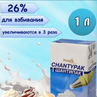 Сливки растительные Шантипак 26% 1 л, Puratos