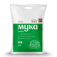 Мука пшеничная высшего сорта "Тихорецкая Мука Особая" высокобелковая улучшенная, 5 кг