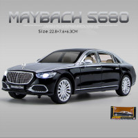 Коллекционная игрушечная машинка Benz Maybach S680