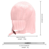 Силиконовая шапочка для окрашивания волос, многоразовая шапочка для окрашивания волос с иглами, инструменты для укладки волос