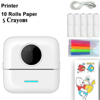 Мини-принтер для наклеек Bluetooth