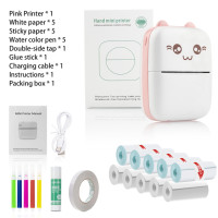 Портативный мини-принтер C9, устройство для изготовления наклеек, мини-устройство для изготовления этикеток, термопринтер без чернил, Карманный фотопринтер, «сделай сам», для офиса и дома