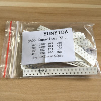 Бесплатная доставка набор SMD конденсаторов 0805, 16 значений * 20 шт. = 3 20 шт. набор образцов 10PF-22UF