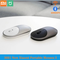 Беспроводная оптическая беспроводная мышь Xiaomi Mi Bluetooth 4,2 RF 2,4 ГГц 4000DPI