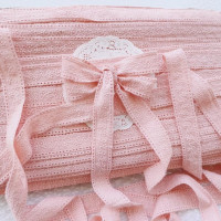 4 метра, розовая хлопковая кружевная отделка, полые юбки из гипюровой кружевной ткани, размеры 2,2 см