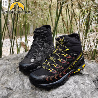lasportiva 戶外中筒透氣防滑防水輕量徒步登山鞋野跑山鞋猛禽34C