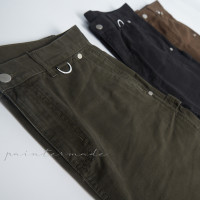 畫家made  高捻碳磨復古水洗做舊伐木褲VIBE工裝褲clean fit