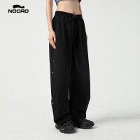 清倉價 字母鈕釦直筒運動褲子工裝褲拖地長褲流