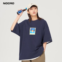 清倉價 新品夕陽印花短袖T恤牌裝運動中性T恤