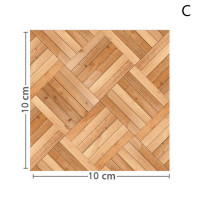 Клейкая напольная наклейка в масштабе 1:12 для кукольного домика