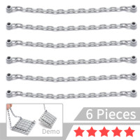 Конструктор цепочка 1x1, 6 длинных деталей