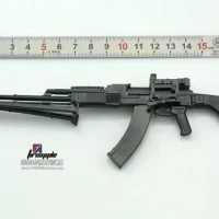 Масштаб 1:6 RPK-74 RPK74M машинка, сборная пластиковая модель 4D, головоломки, кирпичи, военное оружие, настольная игрушка для 12-дюймовой экшн-фигурки