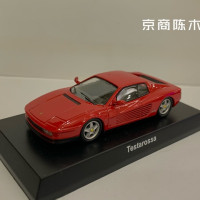 Коллекционная модель тележки из литого сплава KYOSHO Ferrari Testarossa 1/64