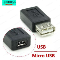 Переходник USB 2,0 типа A «Мама»-«мама» Micro USB B «мама»