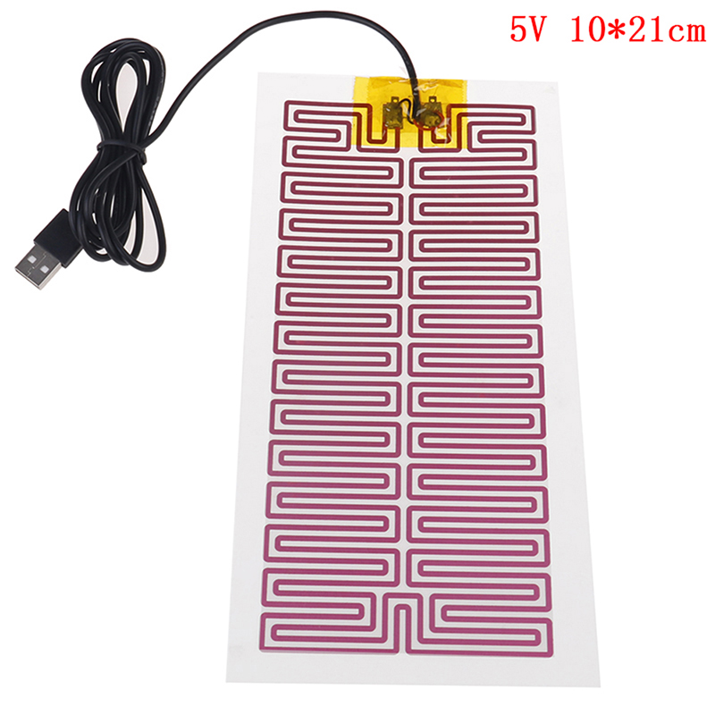 USB 5/12V Heating Heater Pad Massage For Warming Body Foot Winter Portable Warm Plate For Mouse Pad Shoes Golves Health Care