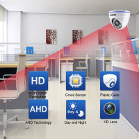 IP-камера Smar Full HD 720P 1080P, 24 инфракрасных светодиода, разрешение 3,6 МП с HD-объективом мм, CCTV