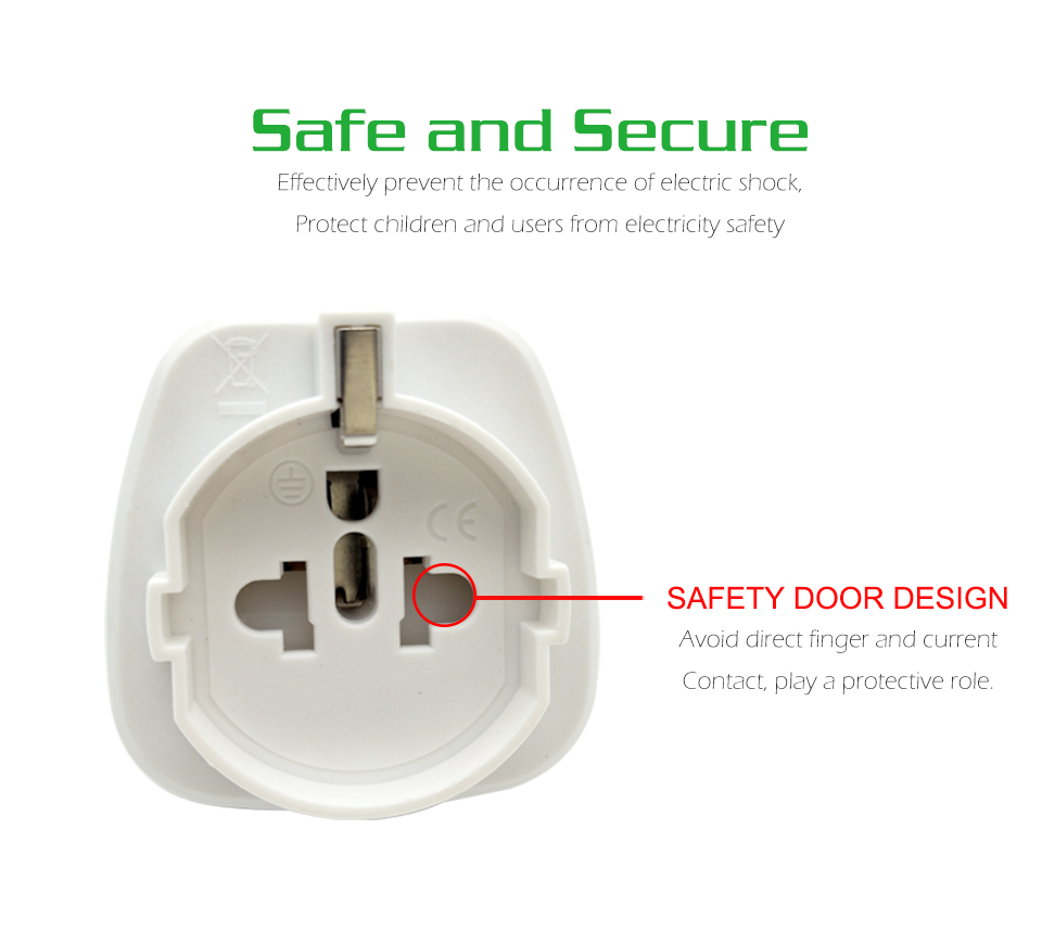 1PC Electric Plug power Socket Adapter Australia Travel Adaptor EU US TO AU socket AC Power Charger Converter 10A 250V (10)