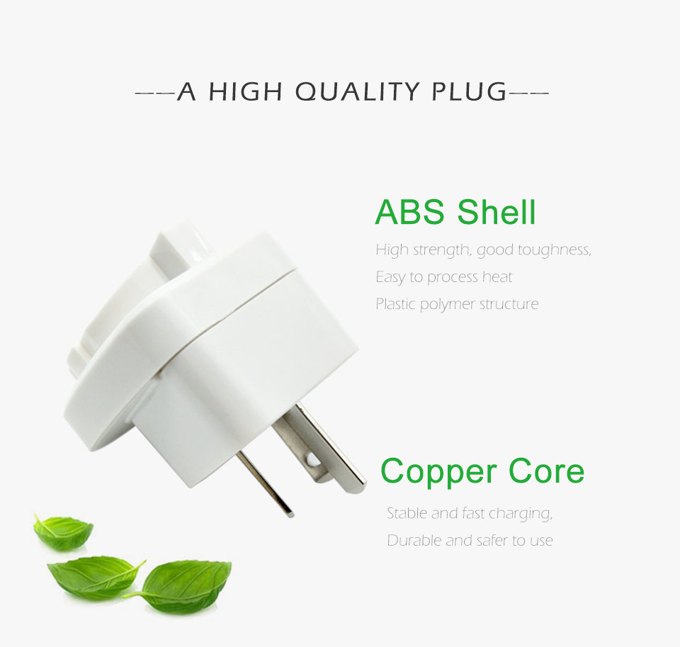 1PC Electric Plug power Socket Adapter Australia Travel Adaptor EU US TO AU socket AC Power Charger Converter 10A 250V (11)