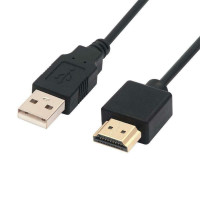 Кабель HDMI-совместимый с USB-кабелем питания