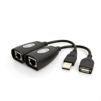 Удлинитель-адаптер USB UTP, 2 шт