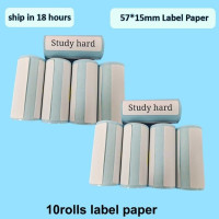 Миниатюрный карманный принтер для наклеек, принтер для этикеток без чернил, Bluetooth беспроводной термопринтер для Note, Фотопечать, портативный принтер для офиса