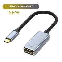 Кабель-переходник USB C на DP/Mini DP 8K @ 60