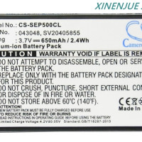 Аккумуляторная батарея для телефона 3,7 в/650 мАч 043048,SV20405855 для Swissvoice ePure,ePure Fulleco DUO,L7