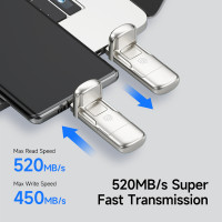 Флеш-накопитель MOVESPEED, USB Type-C, USB 3.2, 128 Гб-1 Тб, в ассортименте