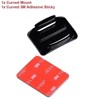 Клейкие крепления на шлем GoPro Hero 11 10 9 8 7 6 5 4 Yi SJCAM AKASO DJI