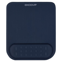 Эргономичный коврик для мыши EXCO с подставкой из пены с эффектом памяти, удобный офисный коврик для мыши с нескользящей полиуретановой основой для компьютера и ноутбука