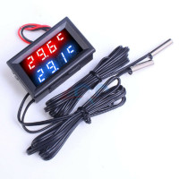 Цифровой термометр DC4-28V с светодиодный ным дисплеем